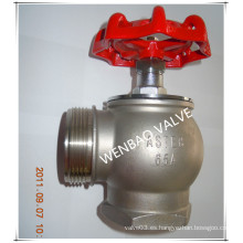 Válvula de hidrante de fuego de acero inoxidable Dn65
